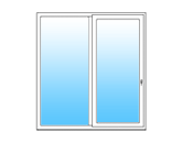 Smart-slide portál (křídlo posuvné vlevo)