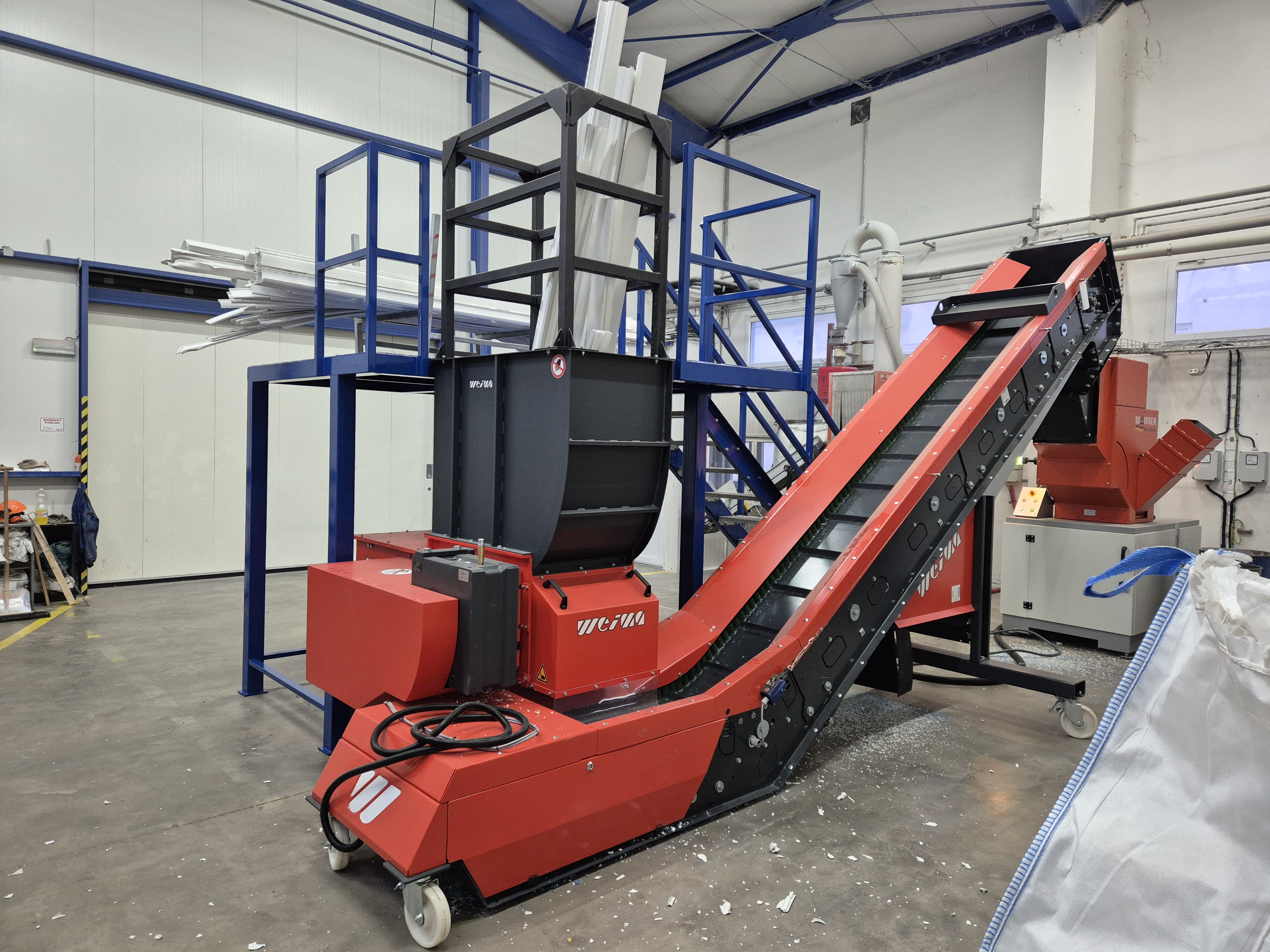 Nová drtící linka